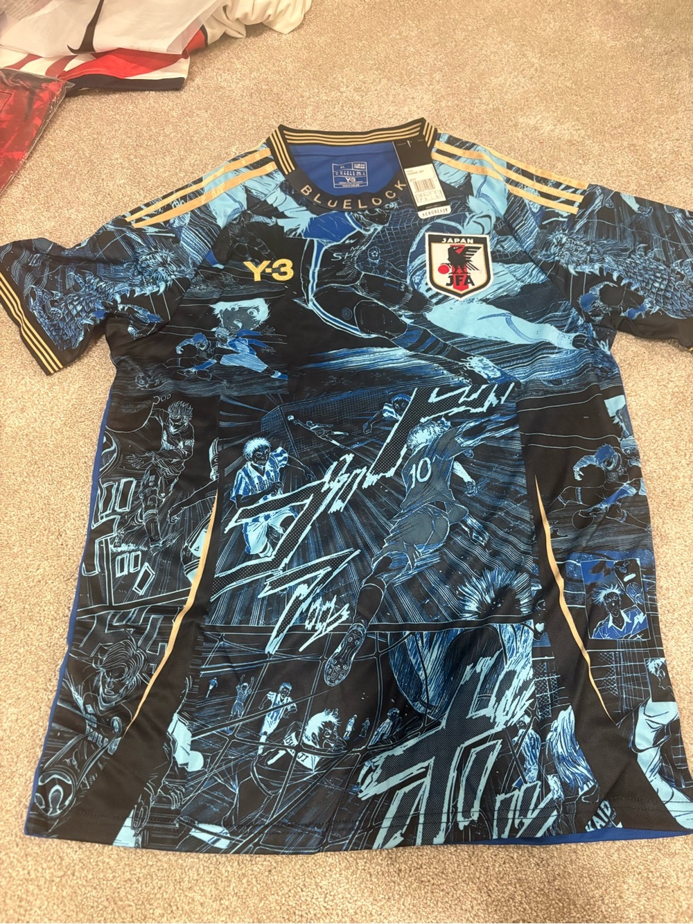 Japan National Team Blue lock jersey slim fit concept kit